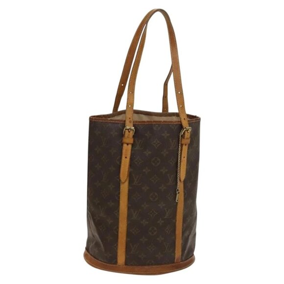 LOUIS VUITTON Monogram Bucket GM Shoulder Bag M42236 LV Auth 128303 - Picture 1 of 15